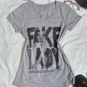 Women’s Gray Short‑Sleeve Top